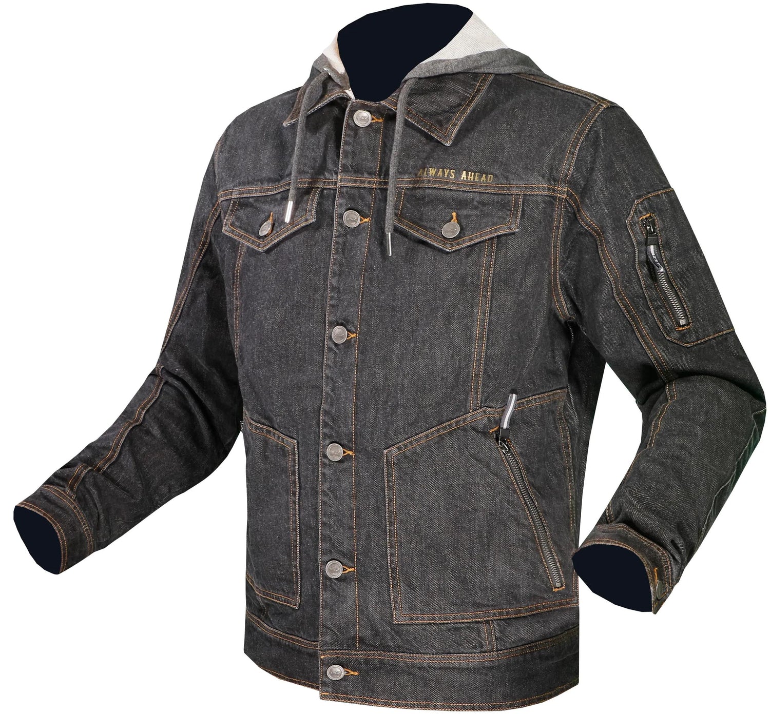 LS2 Oaky Zwart Motorjas