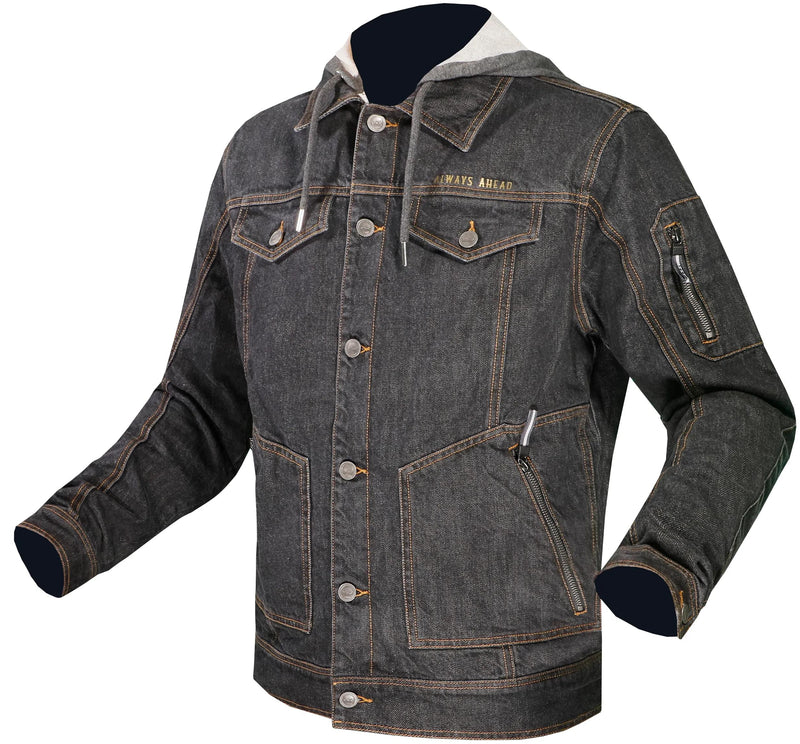 LS2 Oaky Zwart Motorjas