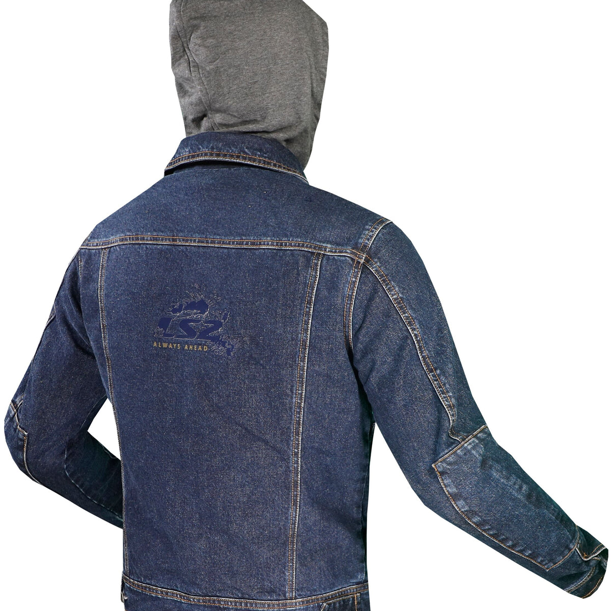 LS2 Oaky Dark Blauw Motorjas – foto 2