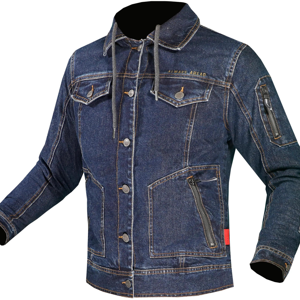LS2 Oaky Dark Blauw Motorjas