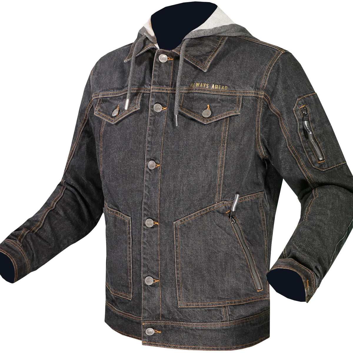 LS2 Oaky Zwart Motorjas