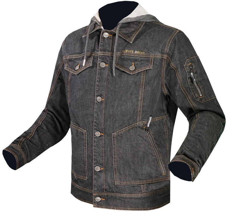 LS2 Oaky Zwart Motorjas