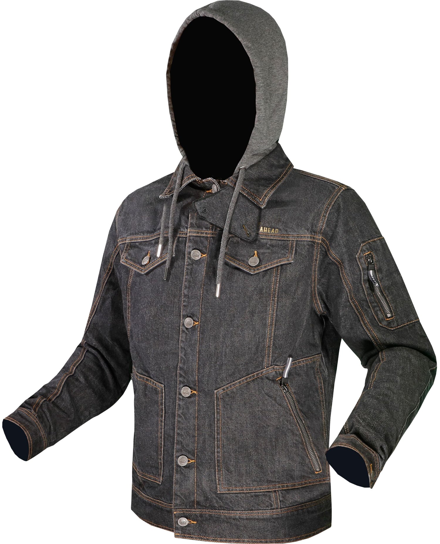 LS2 Oaky Zwart Motorjas