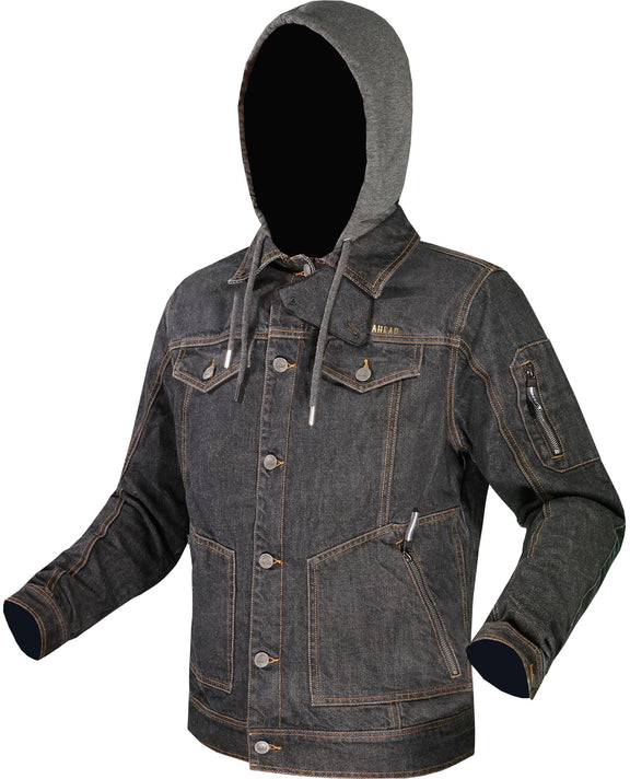 LS2 Oaky Zwart Motorjas