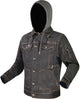 LS2 Oaky Zwart Motorjas