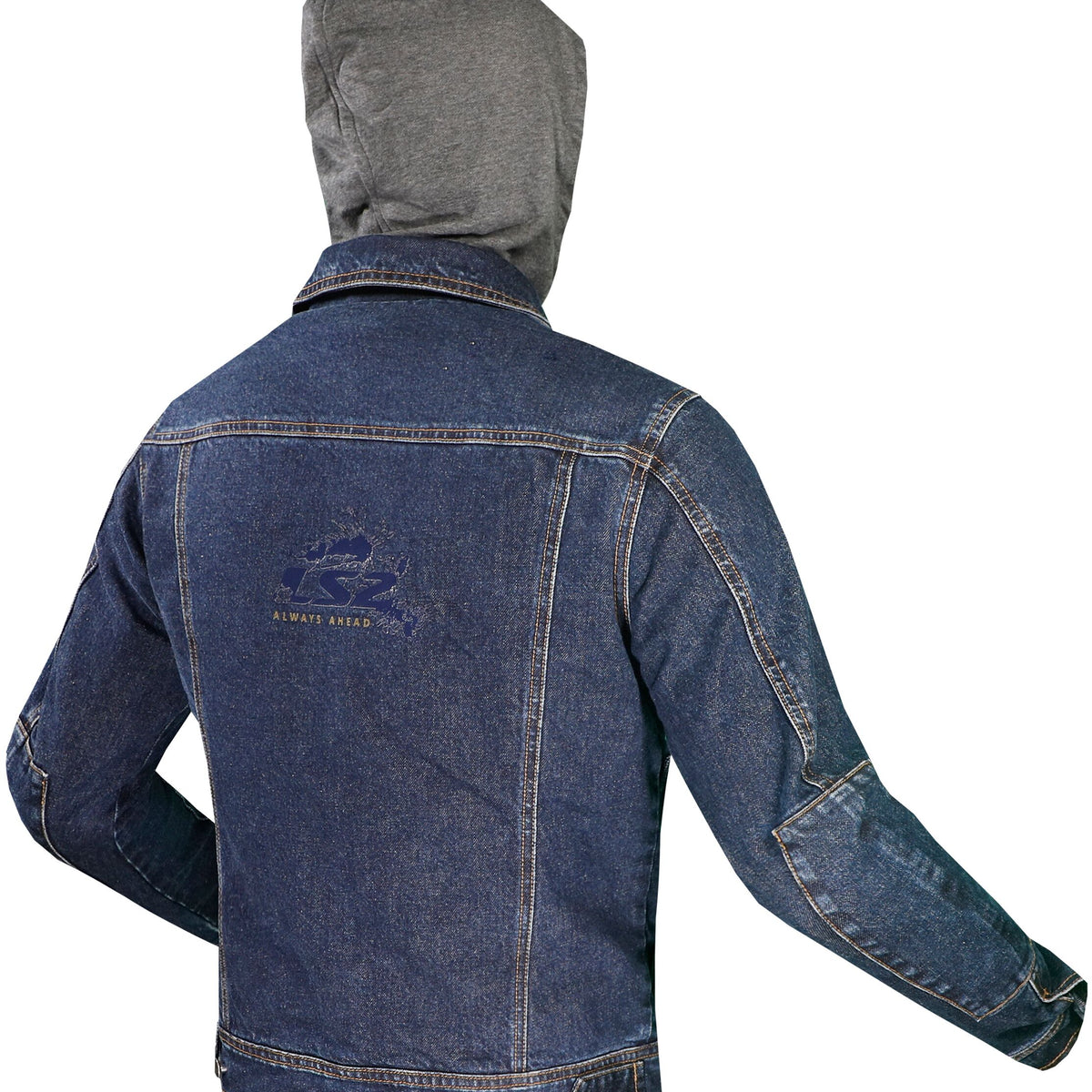 LS2 Oaky Dark Blauw Motorjas – foto 2