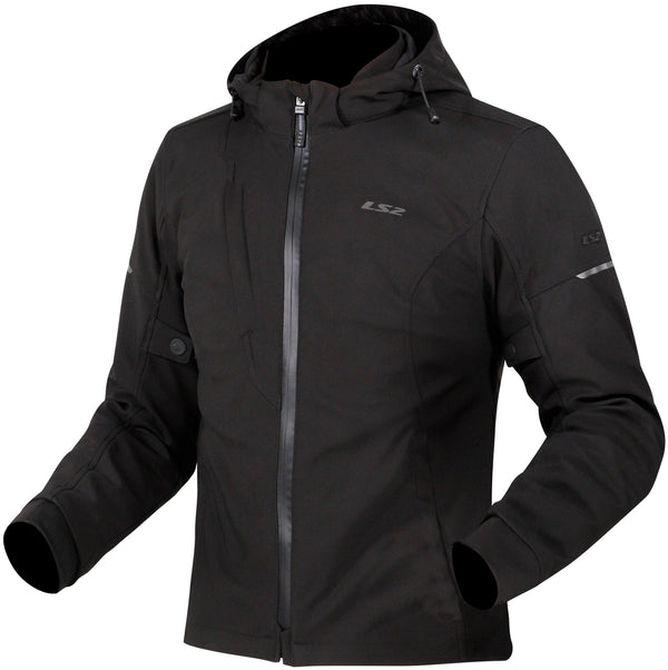 LS2 Bolton Schwarz Motorradjacke
