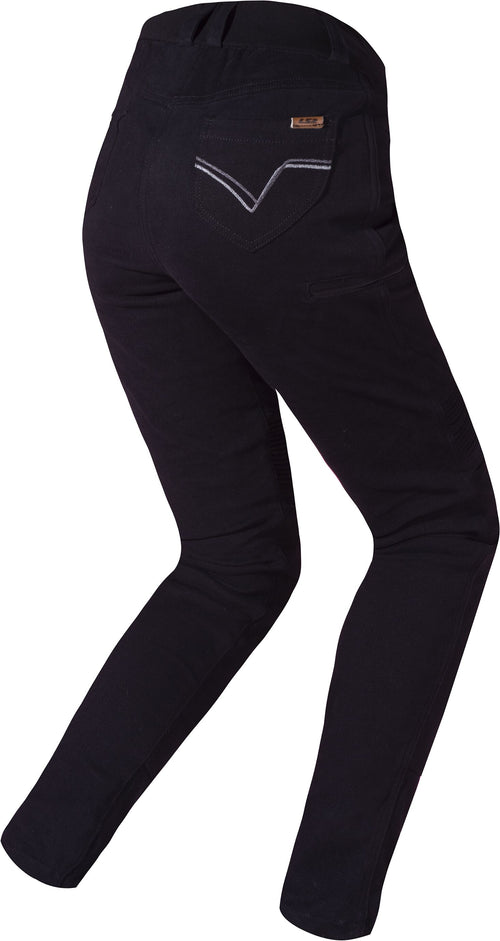 LS2 Router Lady Schwarz Motorradhose