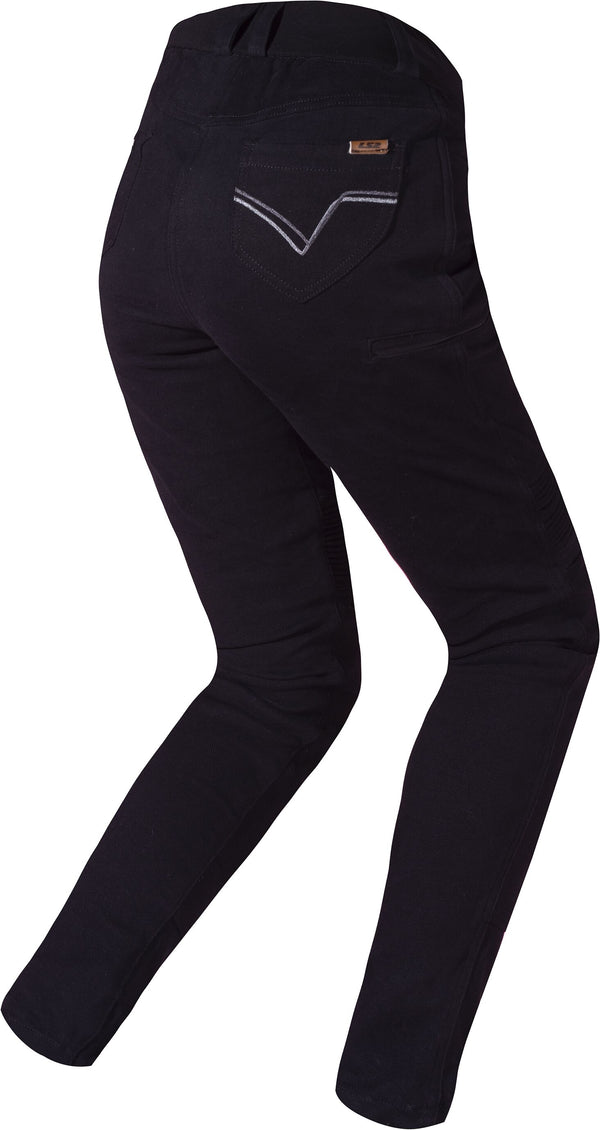 LS2 Router Lady Black Motorcycle Trousers