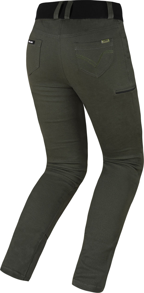 LS2 Router Lady Olive Green Motorcycle Trousers