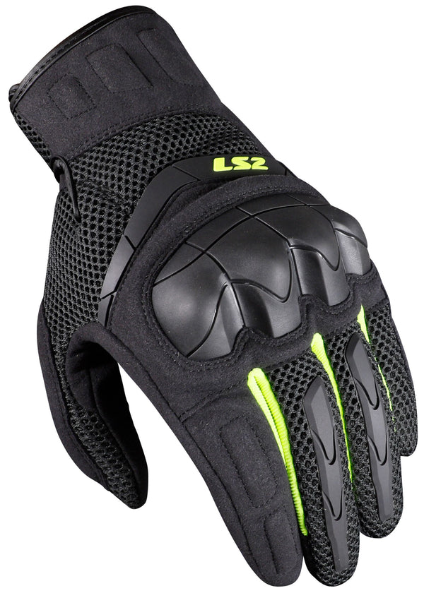 LS2 Kubra Man Anthrazit Motorradhandschuhe