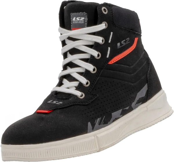 LS2 Chrome Motorcycle Boots