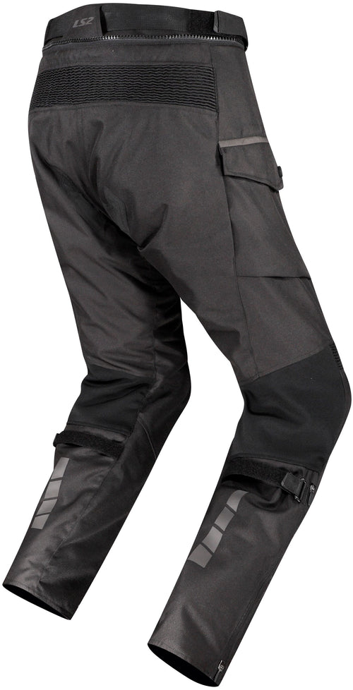 LS2 Travel Lady Schwarz Dunkelgrau Motorradhose