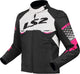 LS2 Apex Zwart/Wit/Roze Motorjas