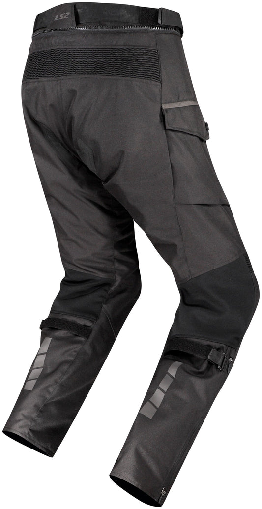 LS2 Travel Man Zwart Dark Grijs Motorbroek – foto 2