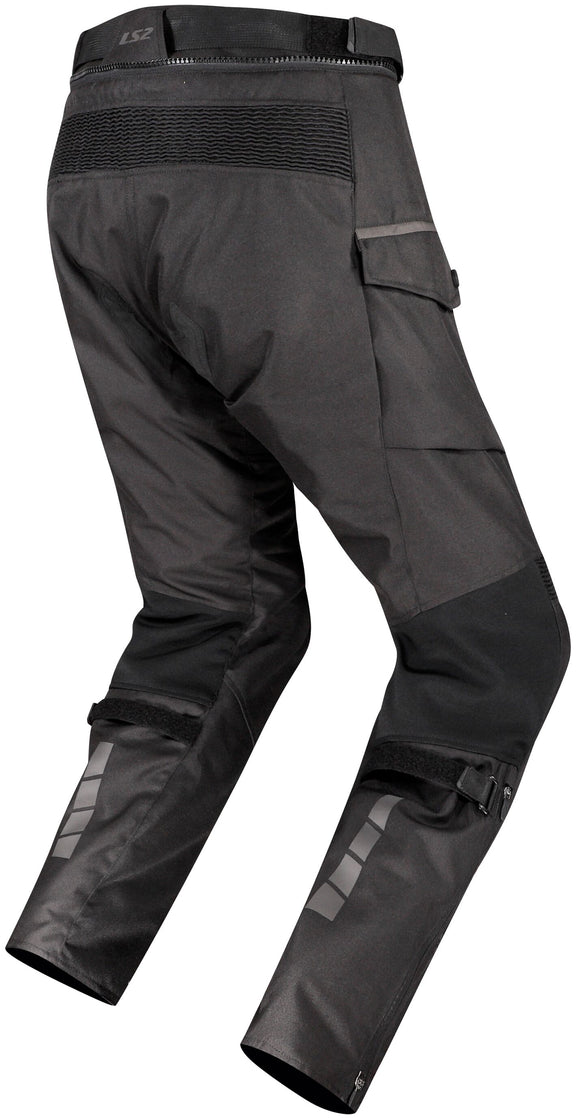 LS2 Travel Man Zwart Dark Grijs Motorbroek – foto 2