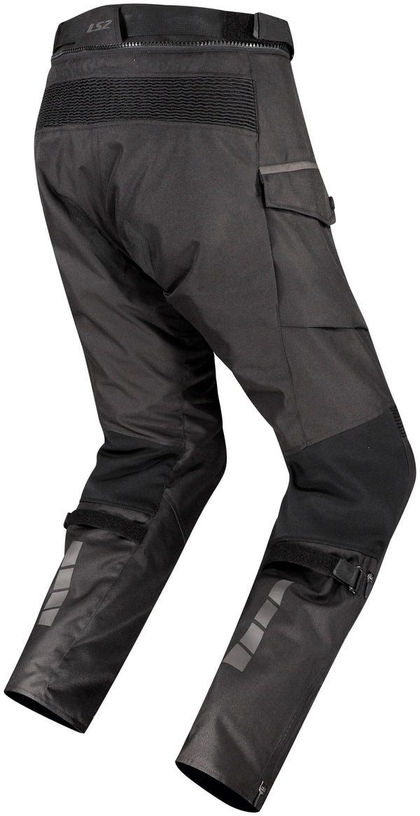 LS2 Travel Man Black Dark Grey Motorcycle Pants