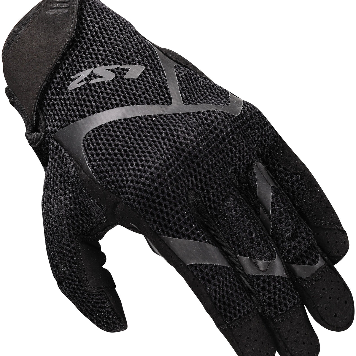LS2 Ray II Lady Zwart Motorhandschoenen
