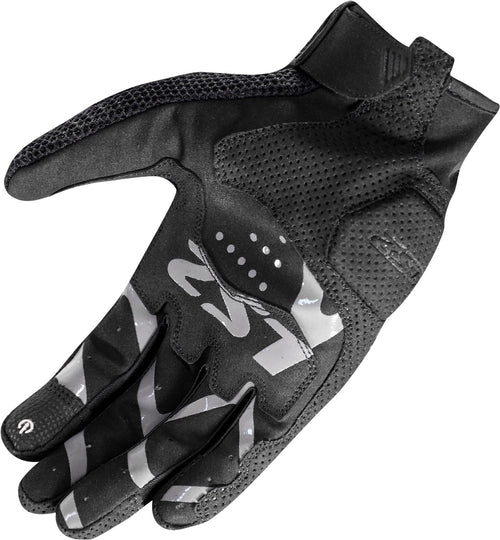 LS2 Ray II Men's Black Motorcycle Gloves