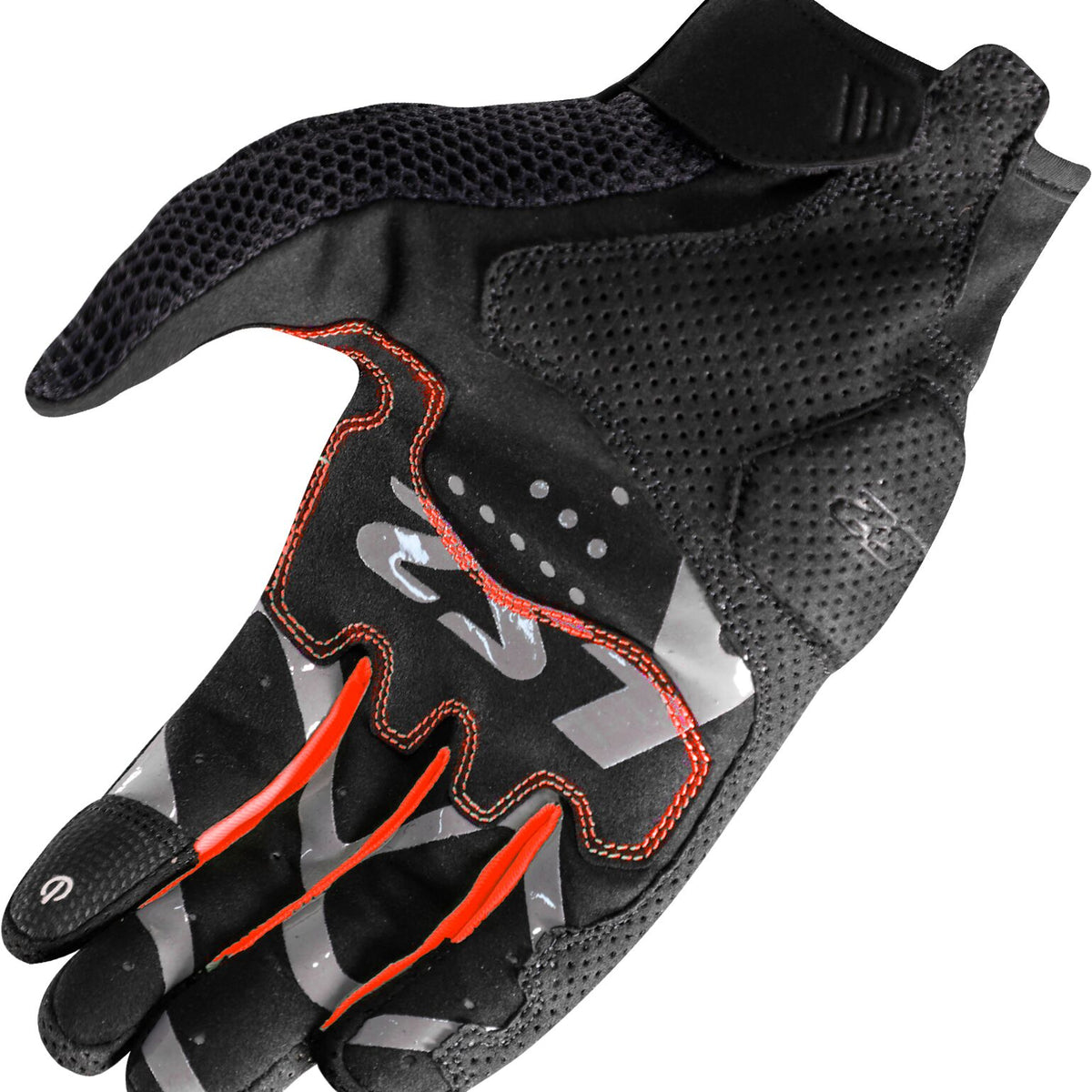 LS2 Ray II Man Zwart Rood Motorhandschoenen – foto 2
