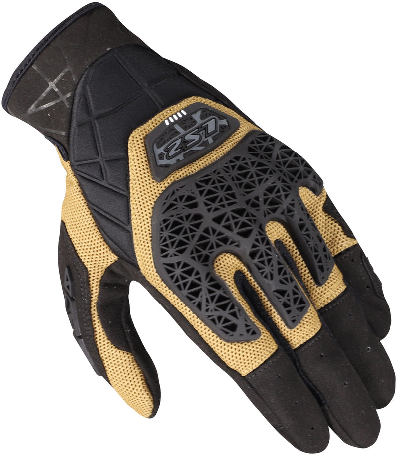 LS2 All Terrain II Man Zwart Zand Motorhandschoenen
