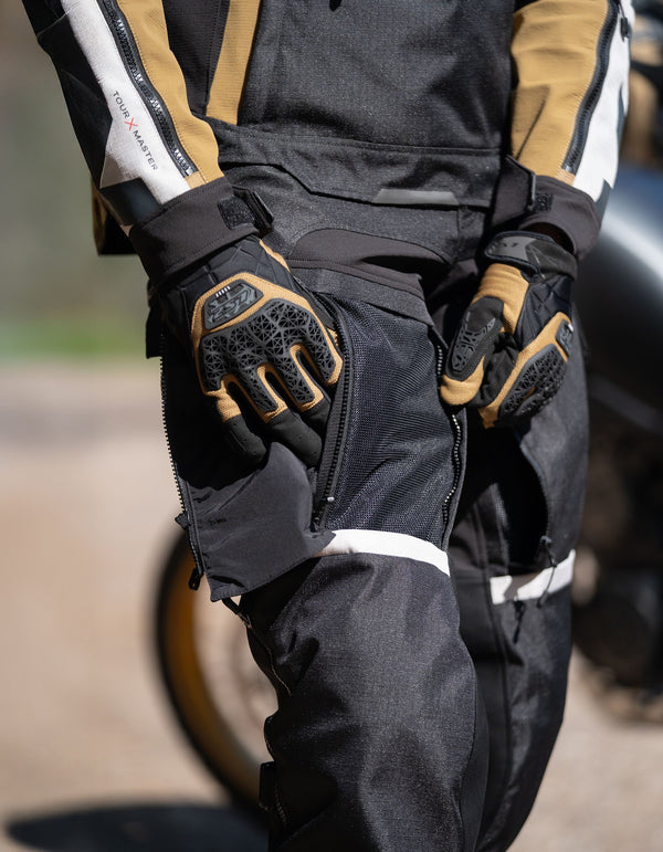 LS2 All Terrain II Man Schwarz Sand Motorradhandschuhe