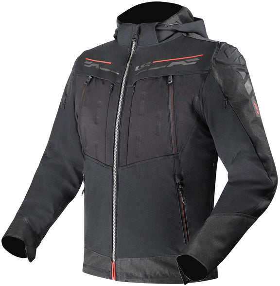 LS2 Zirconium Evo Man Men Zwart/Rood Size Motorjas