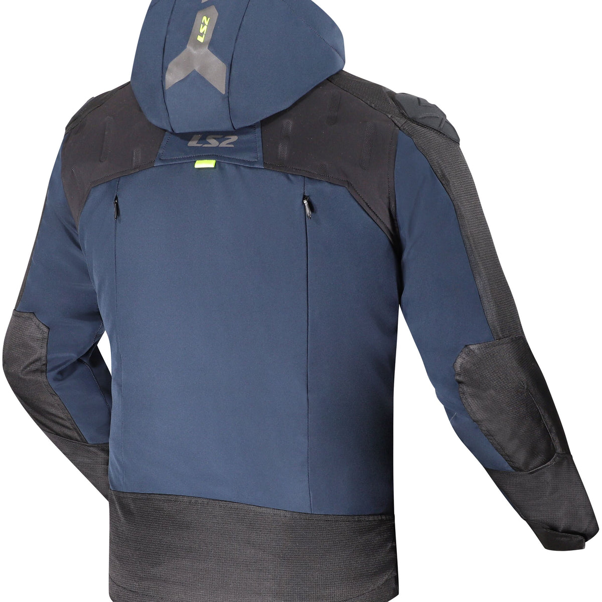 LS2 Zirconium Evo Man Blauw Zwart Motorjas – foto 2