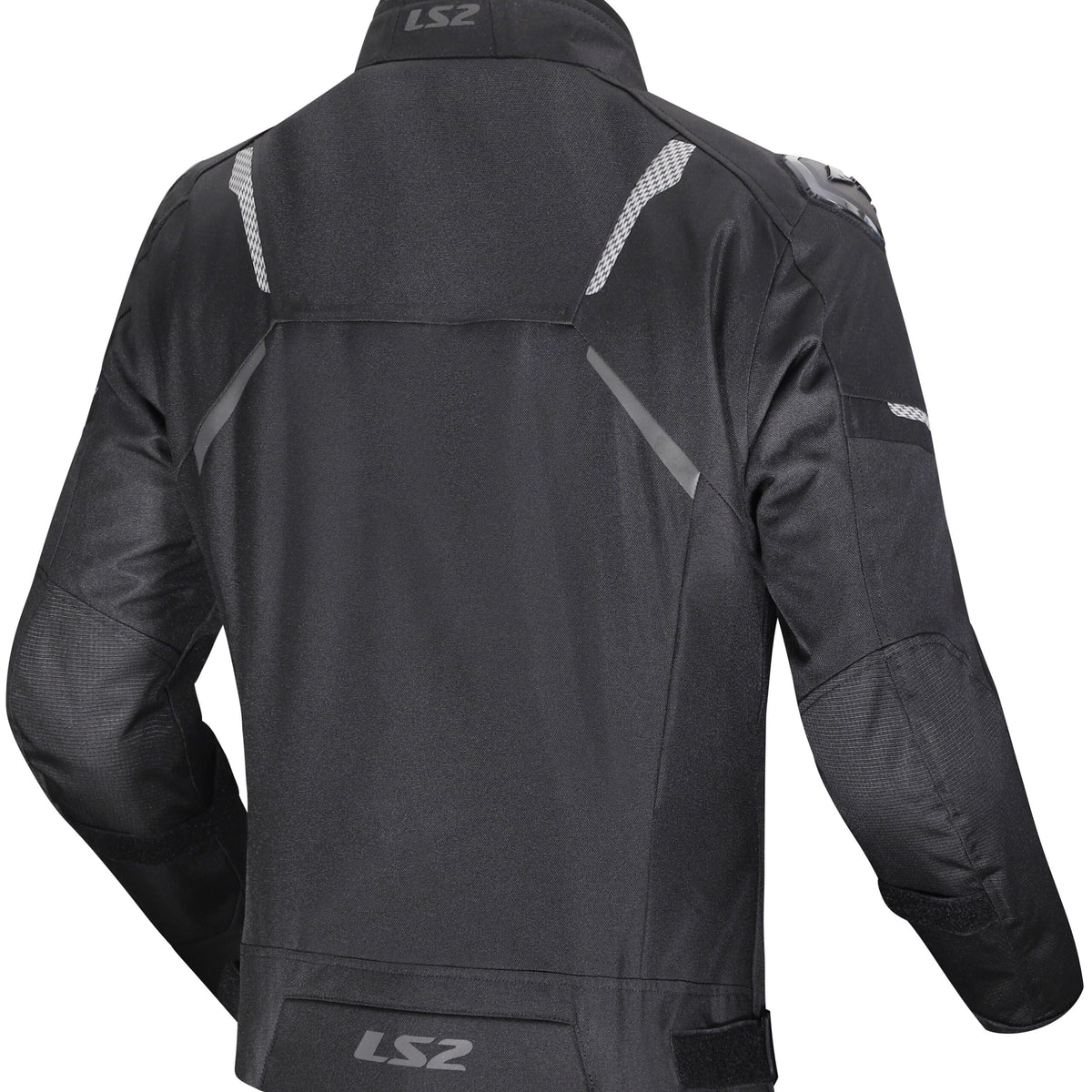 LS2 Zoom Lady Zwart Motorjas