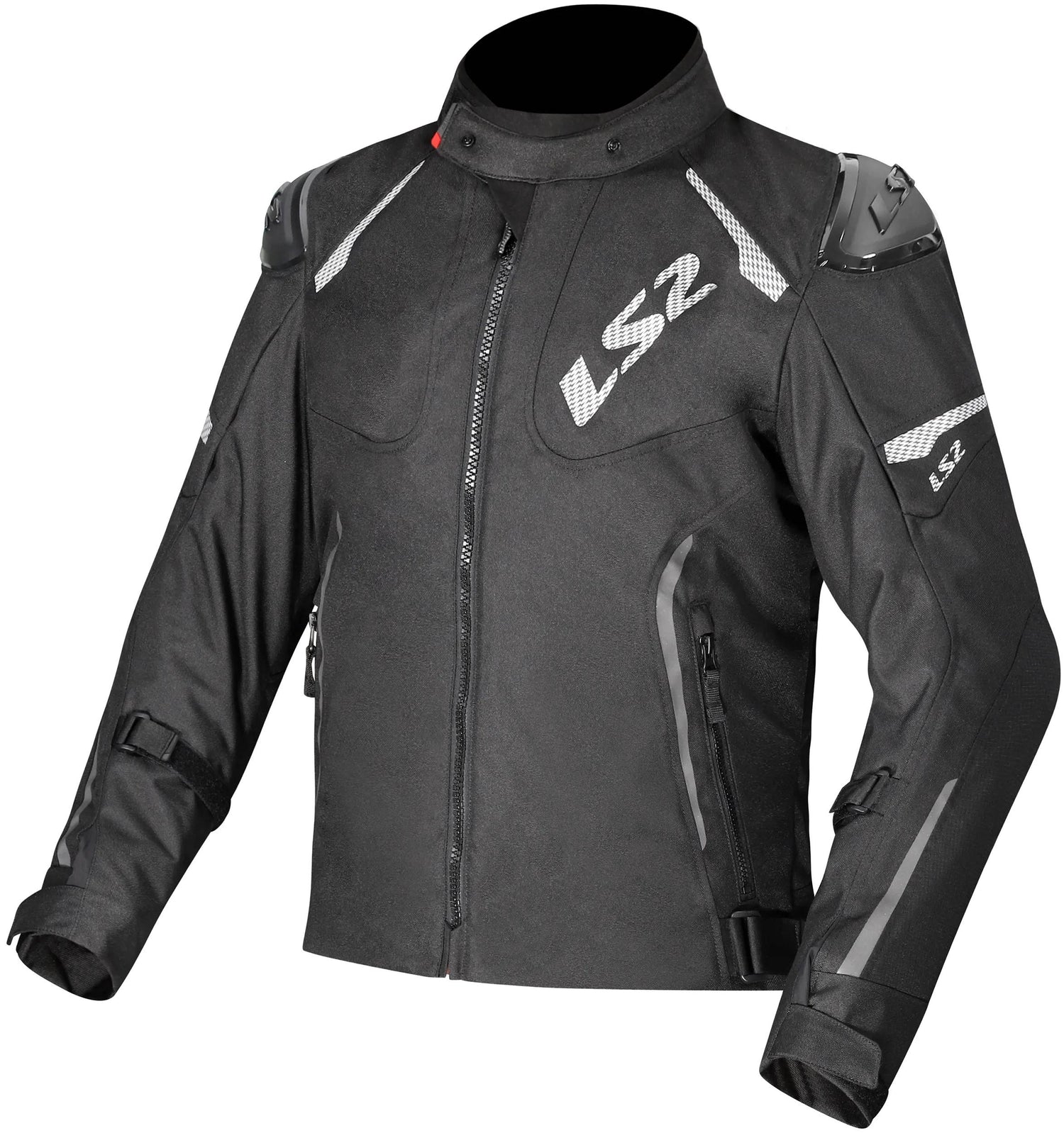 LS2 Zoom Man Zwart Motorjas