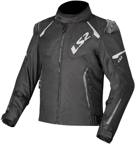 LS2 Zoom Man Zwart Motorjas