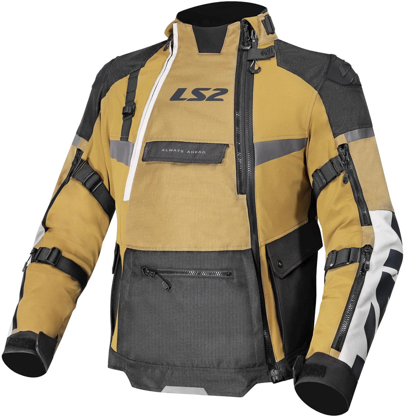LS2 X-Master Man Sand/Zwart/Grijs Motorjas