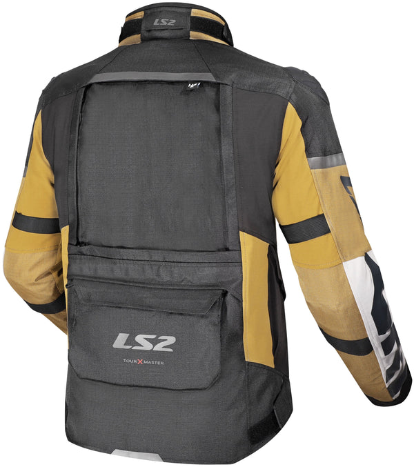 LS2 X-Master Man Sand Black Grey Motorcycle Jacket