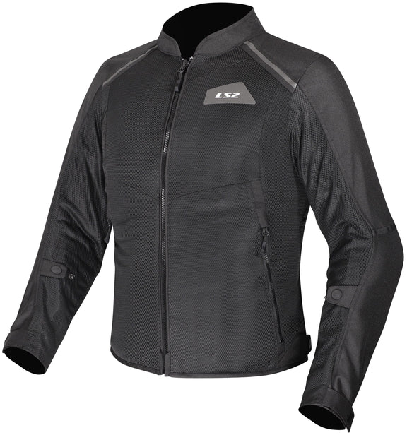 LS2 Breeze Lady Zwart Motorjas