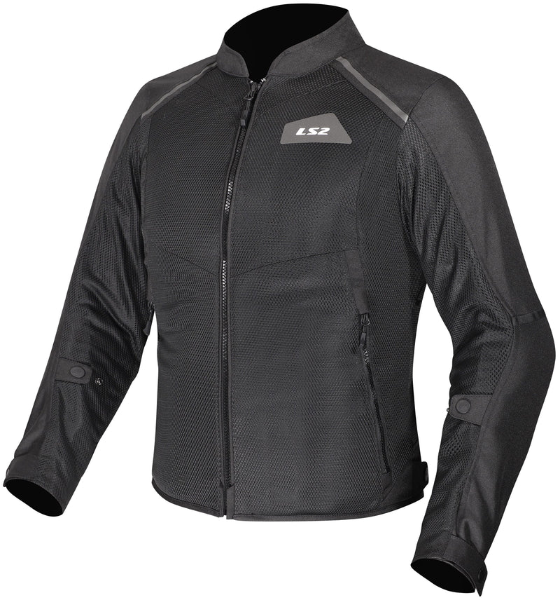 LS2 Breeze Lady Zwart Motorjas