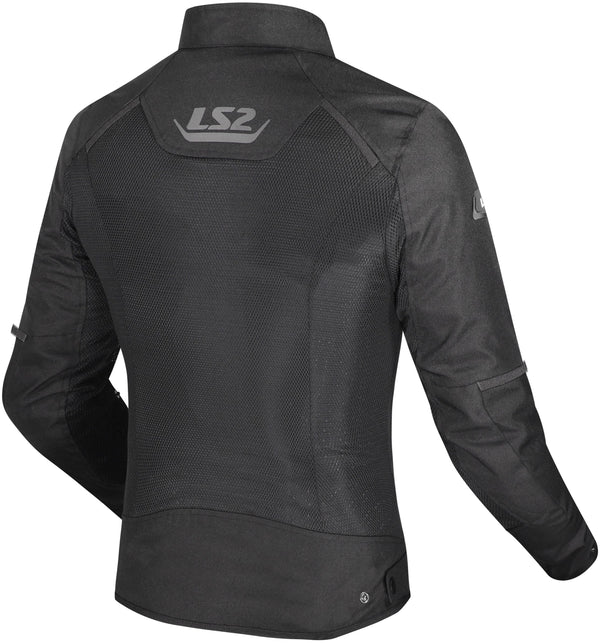 LS2 Breeze Lady Motorradjacke Schwarz