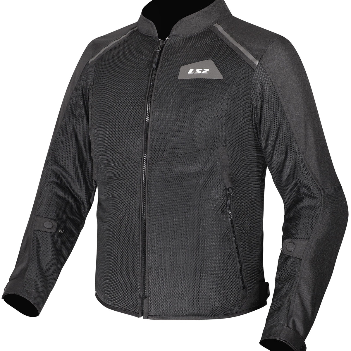 LS2 Breeze Man Zwart Motorjas