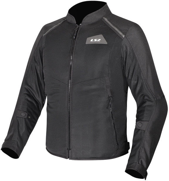 LS2 Breeze Man Zwart Motorjas