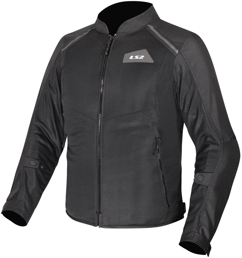 LS2 Breeze Man Zwart Motorjas