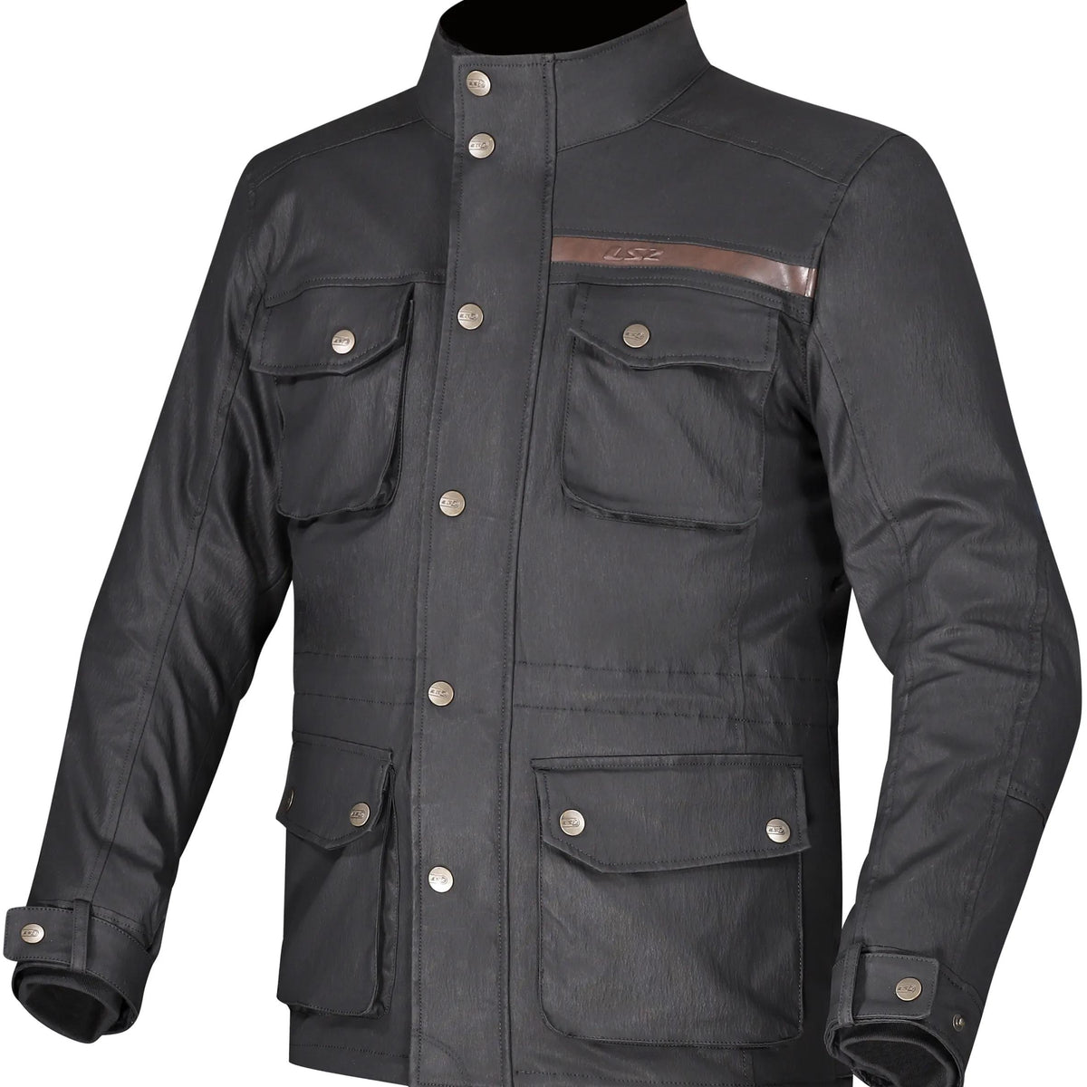 LS2 Liberty Man Zwart Motorjas