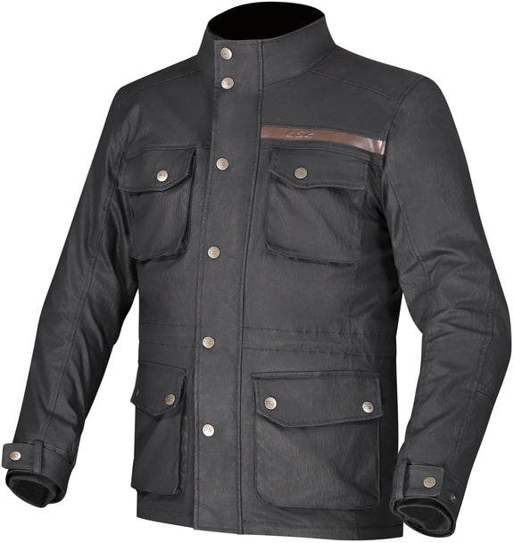 LS2 Liberty Man Zwart Motorjas