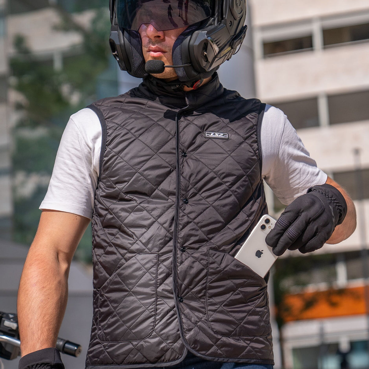 LS2 Liberty Man Bruin Motorjas – foto 5