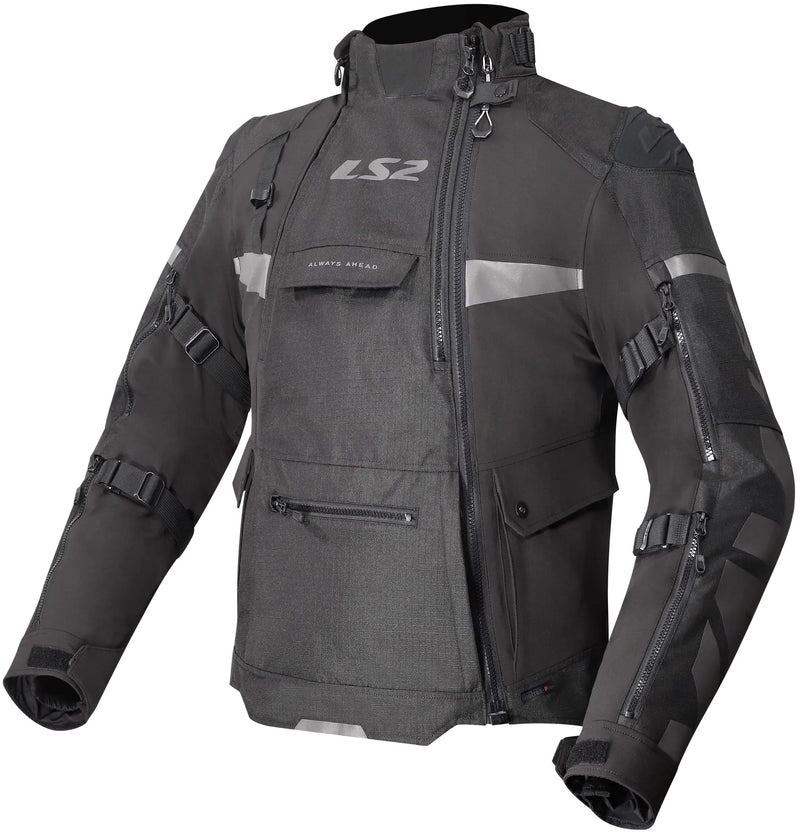 LS2 X-Master Man Zwart Size Motorjas