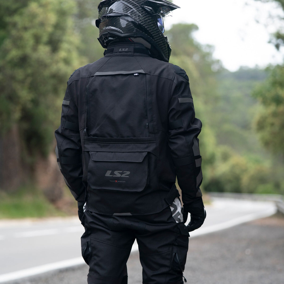 LS2 X-Master Man Zwart Motorjas – foto 5