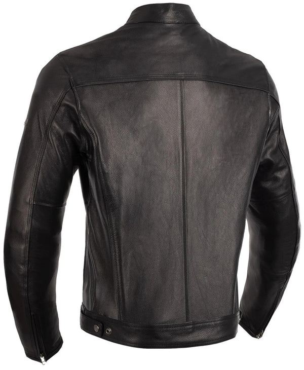 Oxford Walton 2.0 Leren motorjas Heren - Zwart