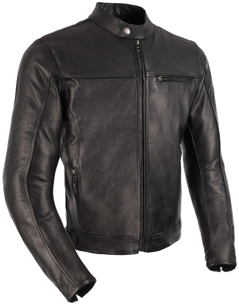 Oxford Walton 2.0 Leren motorjas Heren - Zwart - foto 9
