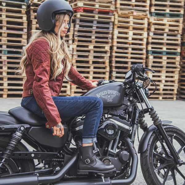 Oxford Holwell 1.0 Motorjas Dames - Rood