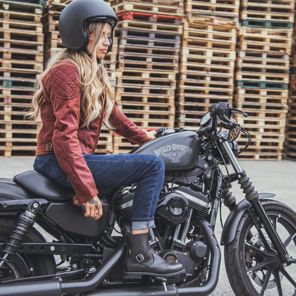 Oxford Holwell 1.0 Motorjas Dames - Rood - foto 6