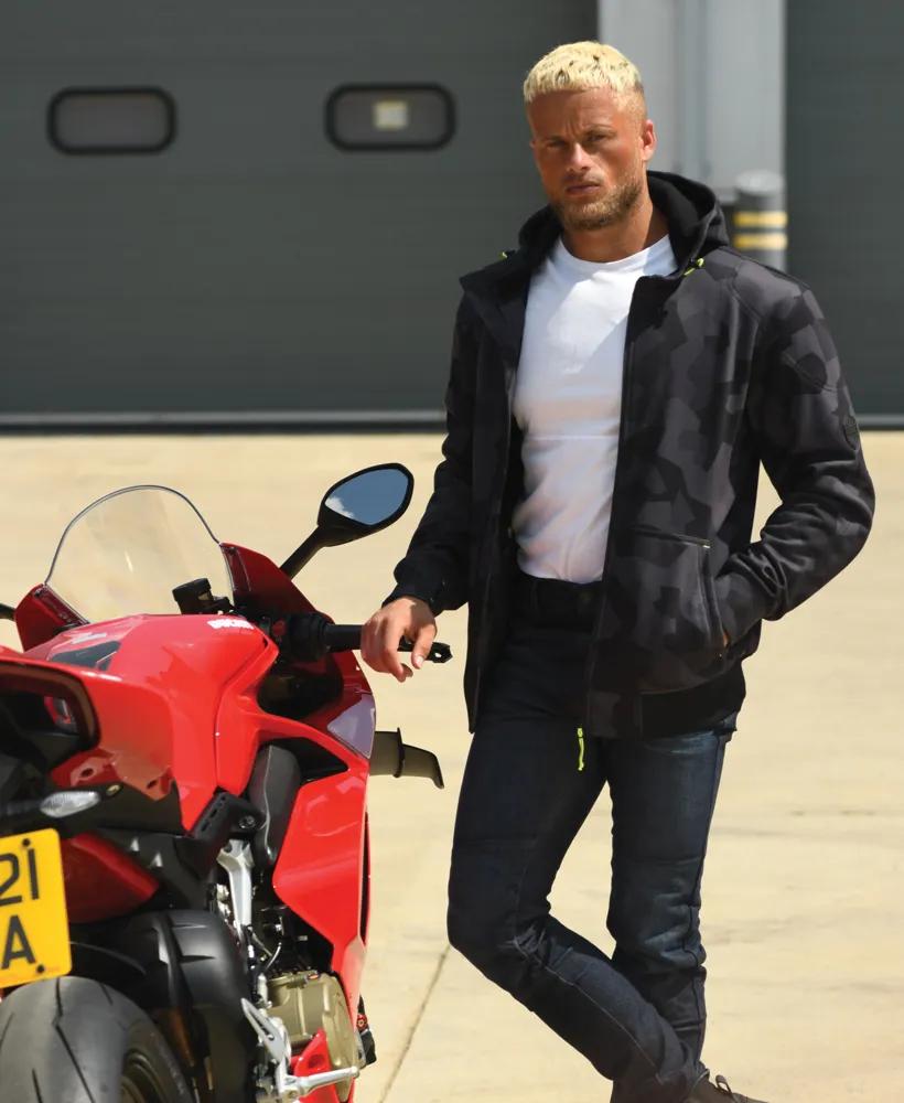 Oxford Super Hoodie 2.0 Motorjas Heren - Zwart - foto 2