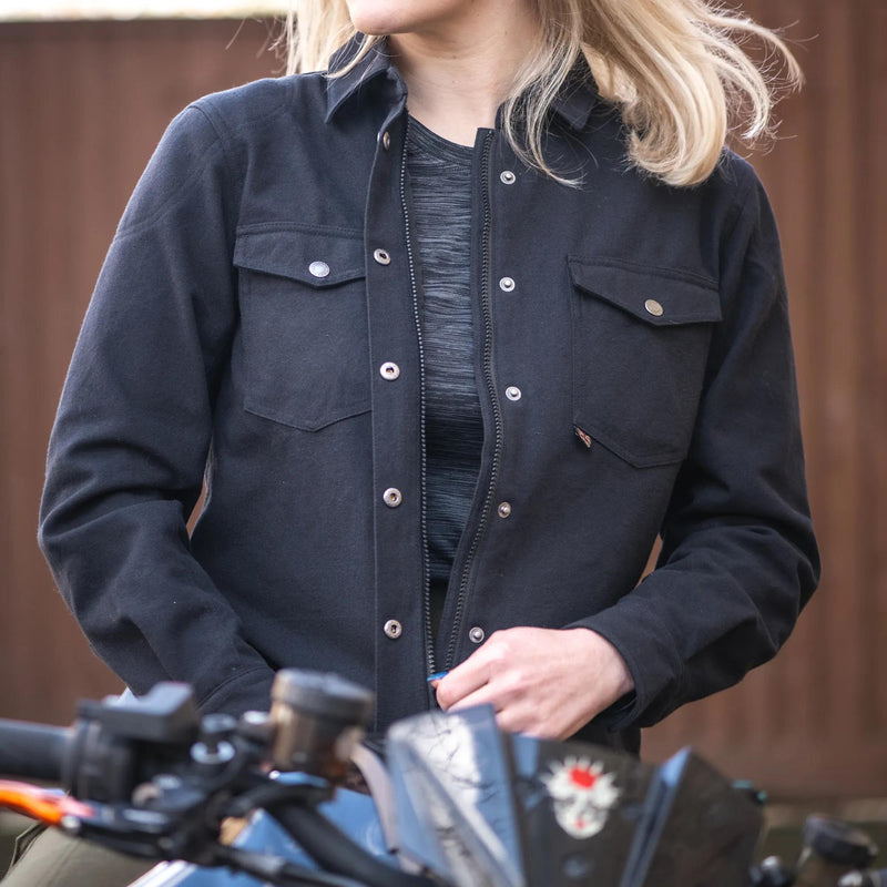 Oxford Kickback 2.0 Shirt Motorjas Dames - Zwart - foto 6